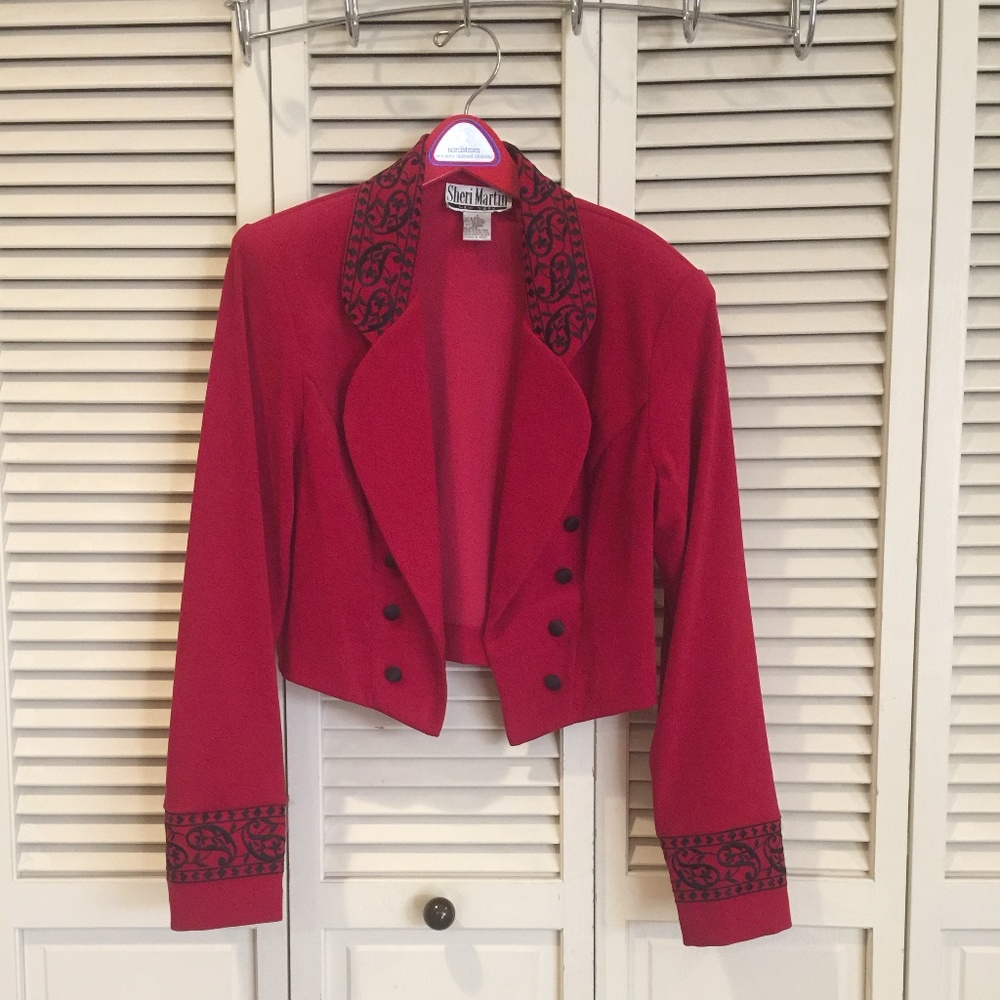 Sheri Martin Cropped Bolero Jacket